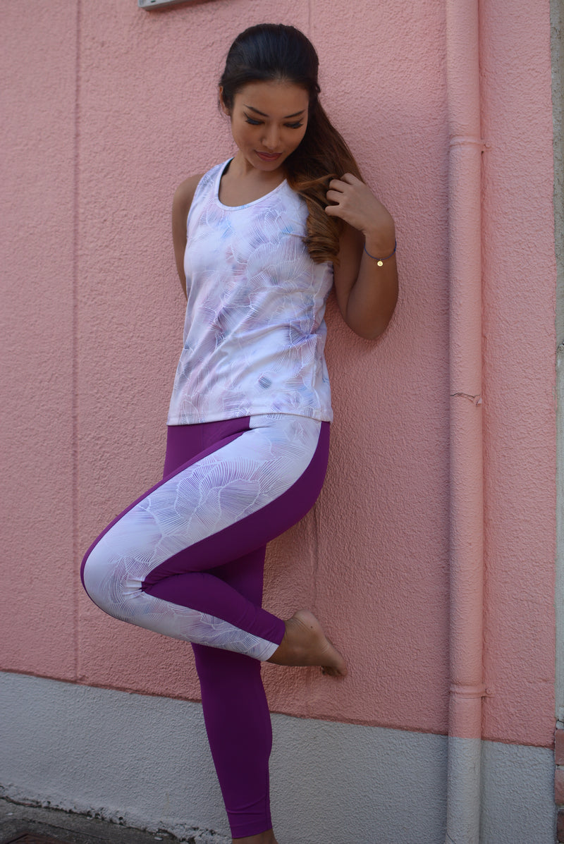 SPRING VIOLET LEGGINGS