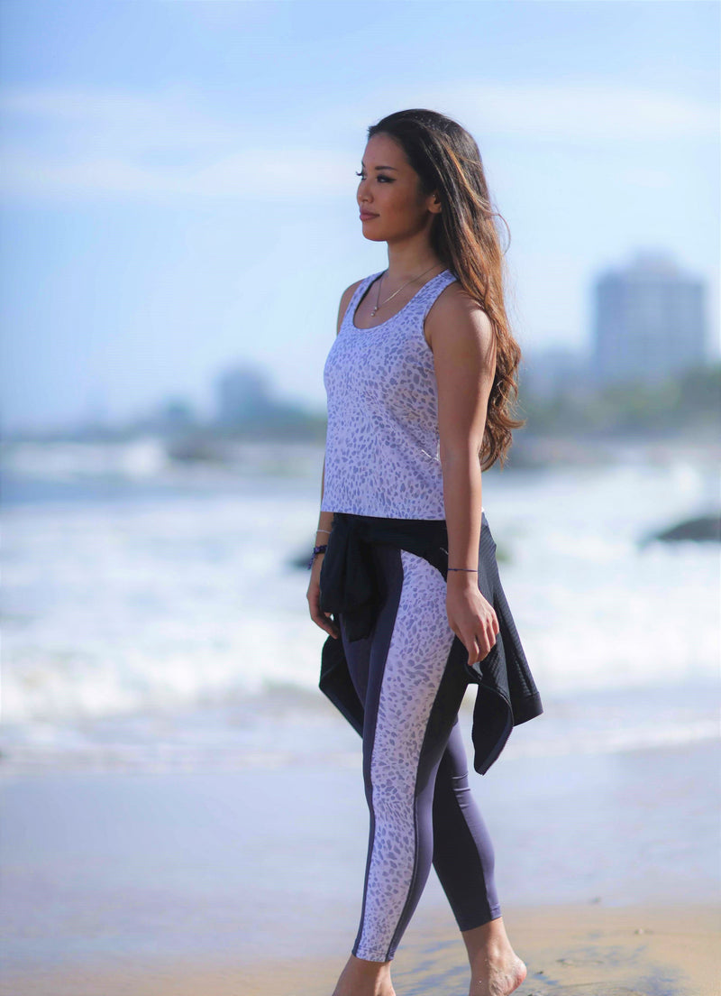 gray cheetah leggings